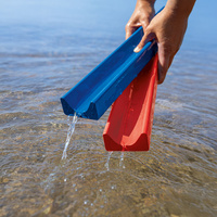 Drewniany Kulodrom 2w1 Tory wodno-kulkowe dla dzieci do zabawy w domu i ogrodzie Erzi 