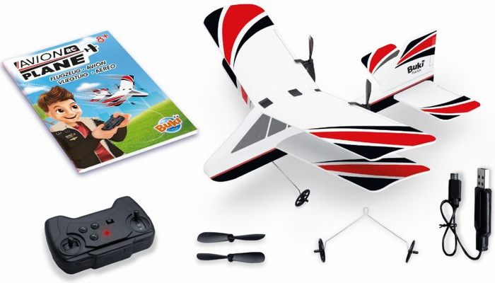 Samolot zdalnie sterowany dwupłatowiec Buki – duży zasięg