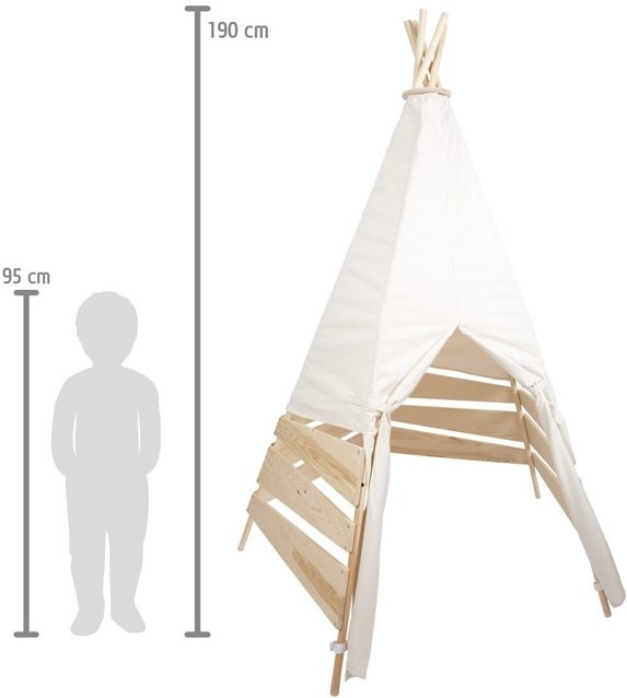 Namiot tipi dla dzieci Biel Small Foot
