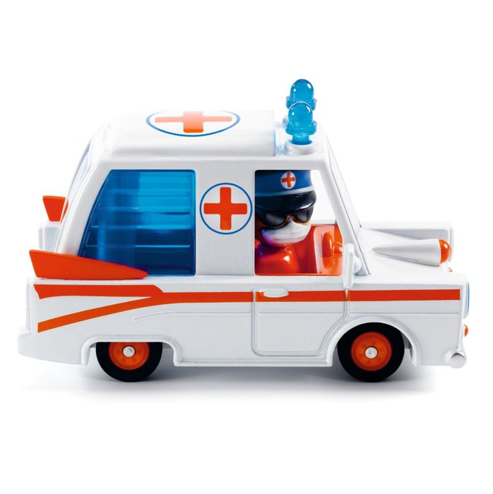 Autko Crazy Motors Hurry Ambulance Djeco 