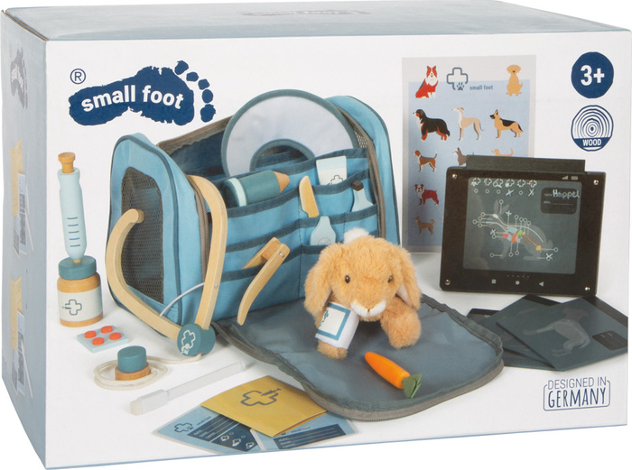 Zestaw weterynarza z pluszowym królikiem Small Foot