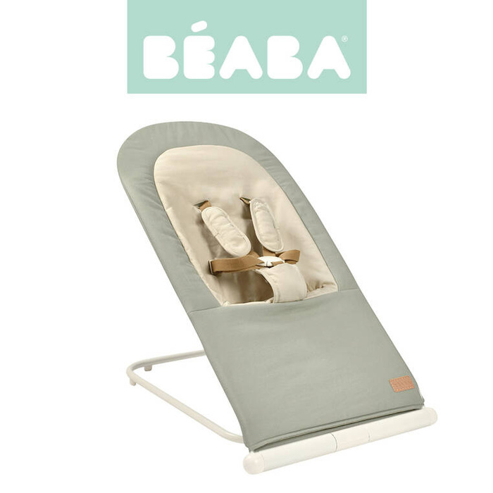 Leżaczek dla niemowlaka składany Eazy Relax Lichen Beaba