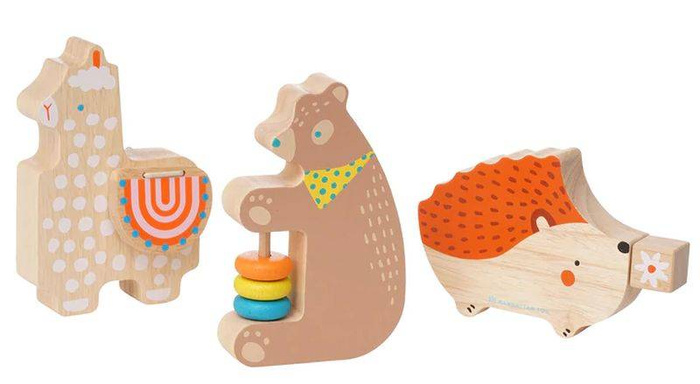Drewniane instrumenty Muzyczne Trio Manhattan Toy