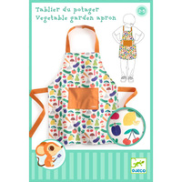 Fartuszek kuchenny dla dzieci WARZYWA pomarańczowy Djeco