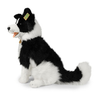 Pluszak dla dzieci piesek Border Collie siedzący 40 cm Rappa maskotki