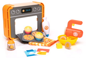 Zestaw do wypiekania ciasteczek drewniany Pretendables Baking Set Fat Brain Toys
