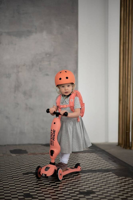 SCOOTANDRIDE Highwaykick1 2w1 Jeździk i hulajnoga 1-5 lat Peach