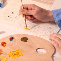 Djeco Atelier Grands Augustins Zestaw artystyczny dla dorosłych Atelier 22 Tygrys w zaroślach