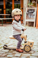 Highwaykick 1 Lifestyle 2w1 Jeździk i hulajnoga z zamykanym schowkiem 1-5 lat Leopard SCOOTANDRIDE