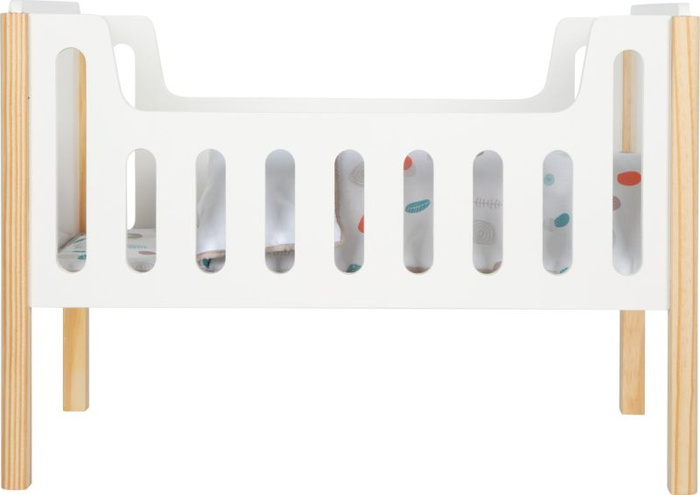 Drewniane łóżeczko dla lalek Małe groszki Small Foot