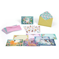 Zestaw artystyczny do tworzenia zaproszeń Jednorożec Djeco