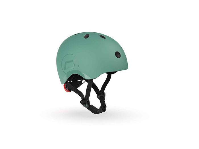 SCOOTANDRIDE Kask S-M dla dzieci  3+ Forest