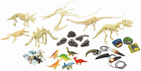 Pudełko 25 niespodzianek z dinozaurami Buki 2135