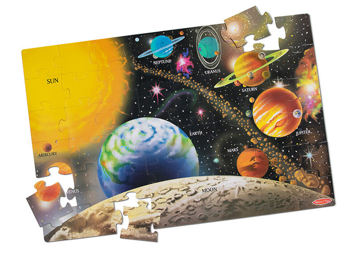 Duże puzzle podłogowe Układ Słoneczny 48 el. Melissa and Doug