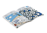 Stempelki dla dzieci Zestaw artystyczny z książeczką aktywności Buki