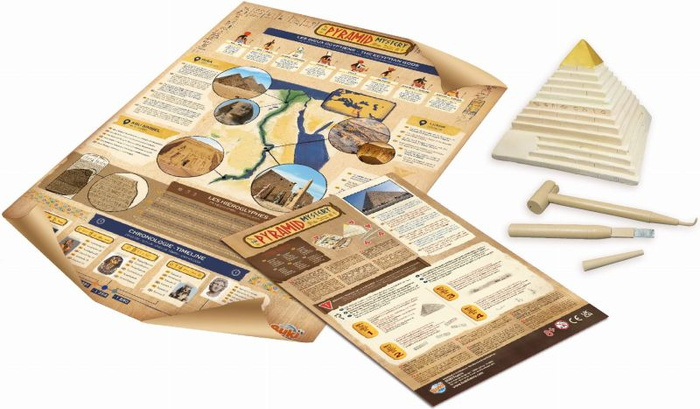 Nauka i zabawa dla dzieci Tajemnica piramidy Buki