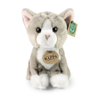 Pluszowy szary kot 18 cm Rappa maskotki