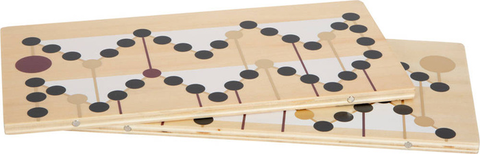 Zestaw gier Ludo Węże i drabiny Gold Edition Small Foot