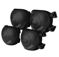 SCOOTANDRIDE Zestaw ochraniaczy dla dzieci S Black