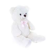 Duży miś pluszowy Lily 78 cm biały Rappa maskotki