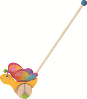 Drewniana Zabawka do pchania Motyl Labelle Goki