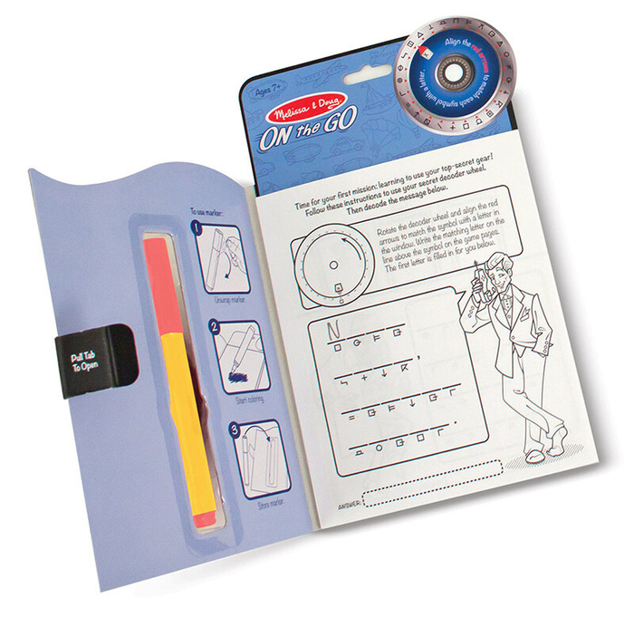 Mały detektyw zestaw dla dzieci z walizką Melissa and Doug