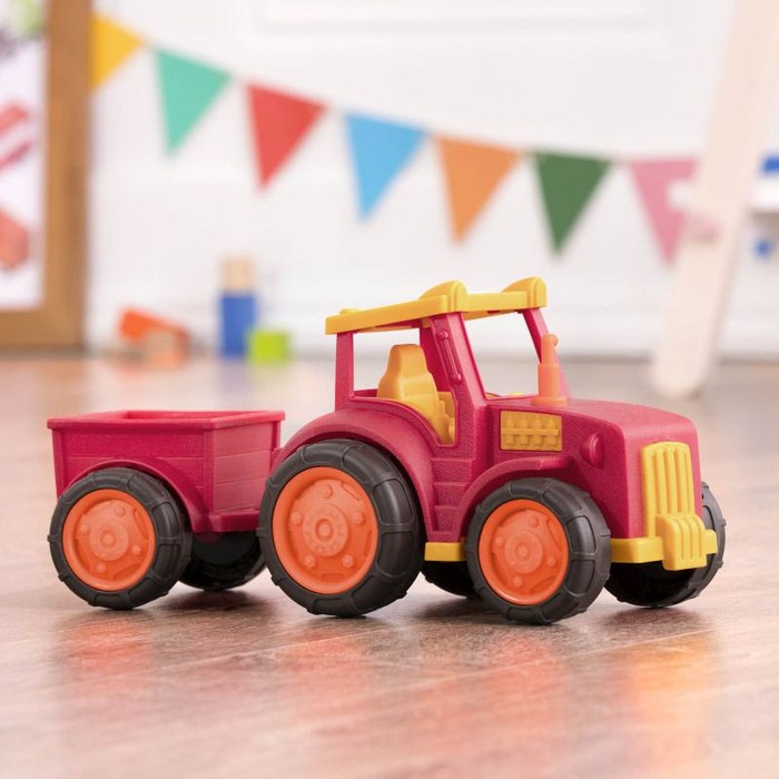 Traktor z przyczepką Autko dla dzieci Wonder Wheels Battat