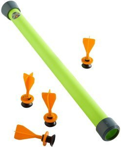 Dmuchawka dla dzieci i strzałki na przyssawkę Green&Go Haba Terra Kids