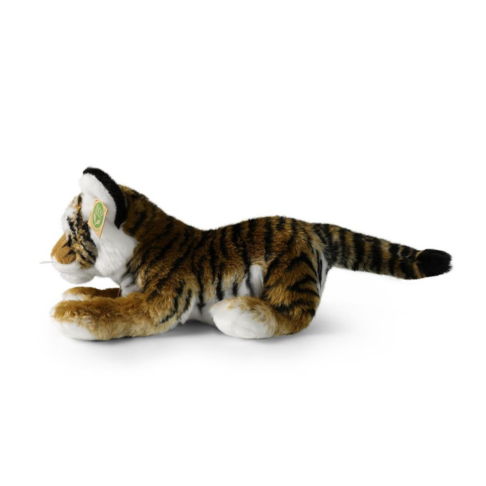 Pluszak dla dzieci leżący tygrys 33 cm Rappa