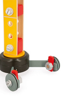 Drewniany dźwig do składania z narzędziami Janod