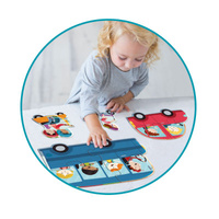 Wielkie puzzle XXL pojazdy Goula