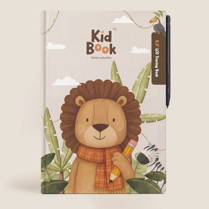 KidBook Tablet graficzny do rysowania dla dzieci Safari Kidinex