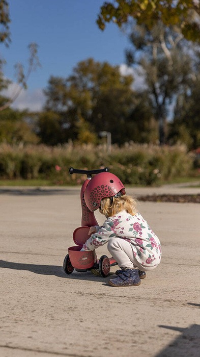 Highwaykick 1 Lifestyle 2w1 Jeździk i hulajnoga z zamykanym schowkiem 1-5 lat Wildcat SCOOTANDRIDE