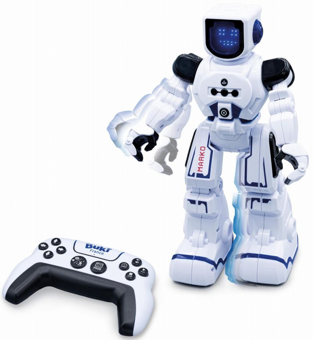 Robot zdalnie sterowany Marko Buki 20 funcji i emocji światło, dźwięk