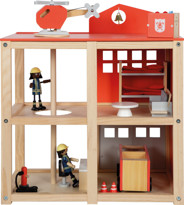 Remiza strażacka XXL z akcesoriami i dźwiękiem Small Foot