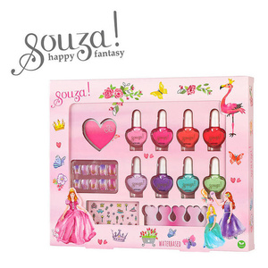 Księżniczka Lakiery i akcesoria do paznokci dla dzieci zestaw 12 el. Souza!