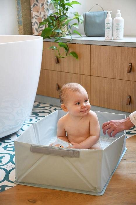 Składana wanienka dla dziecka Cameleo Pop Up Bath Green Blue Beaba