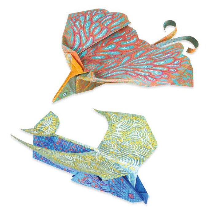 Origami dla dzieci krok po kroku Skrzydła Djeco
