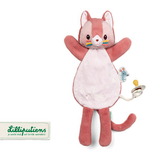 Lilliputiens Przytulanka do spania Kotka Jeanne Komforter i Pacynka dla niemowląt