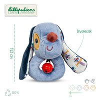 Mięciutka grzechotka z dzwoneczkiem Piesek Jules Lilliputiens