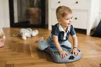 Scootandride My First jeździk pchacz dla dzieci 3w1 6 m+ Steel niebieski