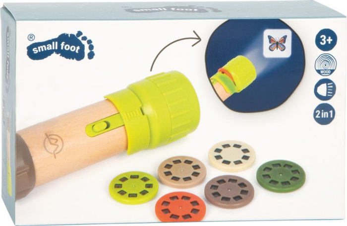 Latarka projektor dla dziecka Discover Small Foot