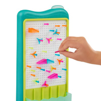 Podświetlany tor kulkowy i tablica artystyczna 2w1 Light-Up Marble Drop B.Toys