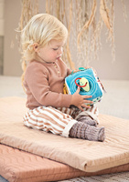 Wielofunkcyjna kostka z gryzakiem i pozytywką 7 odgłosów zwierząt Dżungla Lilliputiens