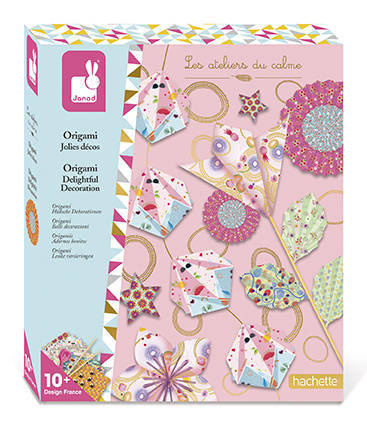 Zestaw kreatywny do tworzenia origami 7+, Janod