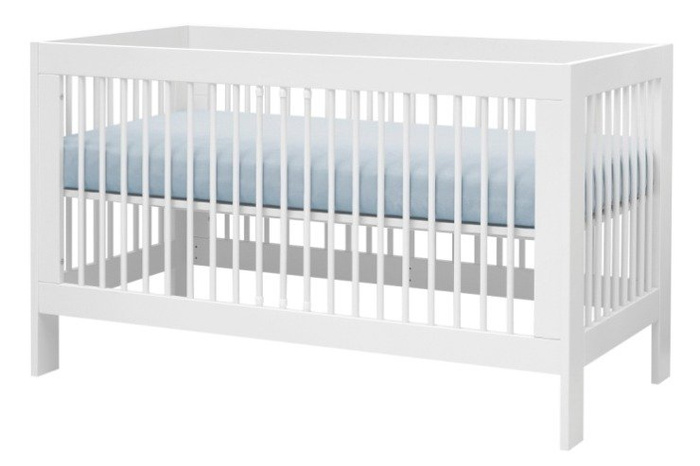 Pinio Basic Łóżeczko 140x70 białe