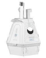 Kartonowy domek do malowania i samodzielnego złożenia Kapsuła Ratunkowa Tektorado