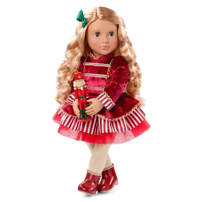 Lalka Hollie z dziadkiem do orzechów 46 cm Our Generation