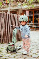 Highwaykick 1 Lifestyle 2w1 Jeździk i hulajnoga z zamykanym schowkiem 1-5 lat Green Lines SCOOTANDRIDE