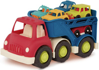 Zestaw laweta z 6 małymi autkami Happy Cruisers B.Toys